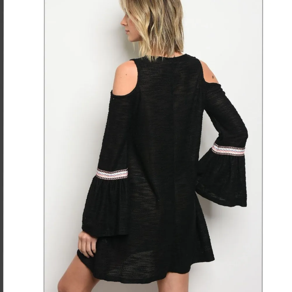 ❣!! BOHO BLACK DRESS 💋💋