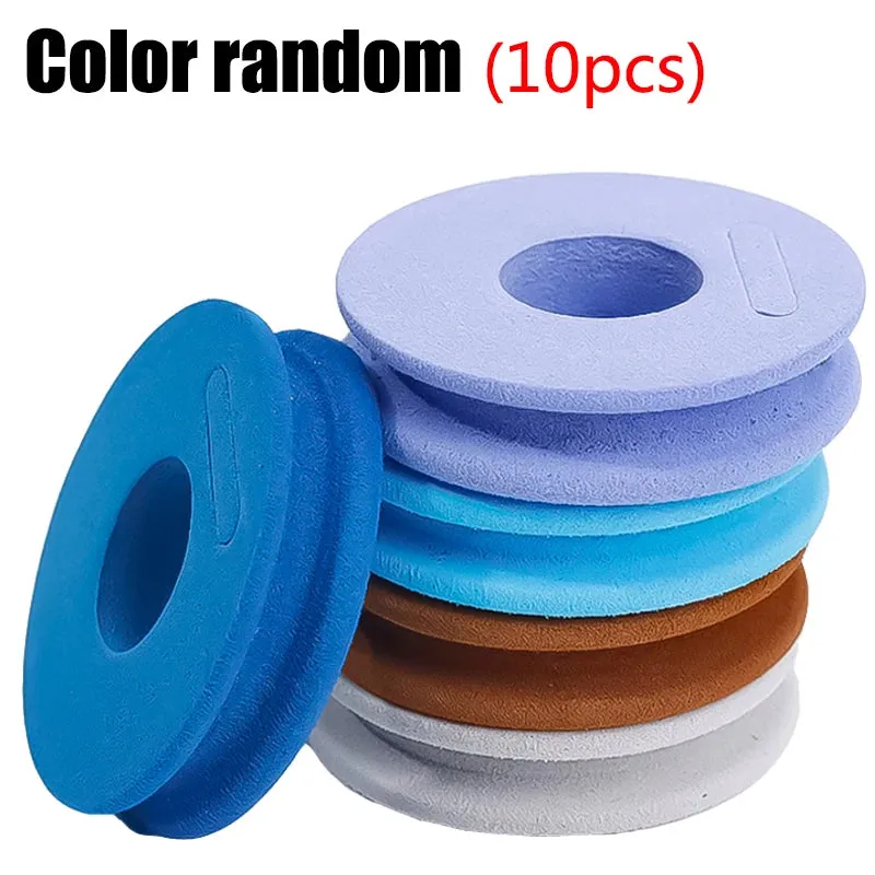 10/20/50pcs EVA Foam Spools Fishing line rigs & trace easy storage no mess