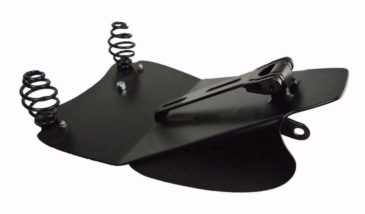 2006-2017 Harley Dyna Brown On Brn Spring Seat Pad Conversion Mounting Kit bc