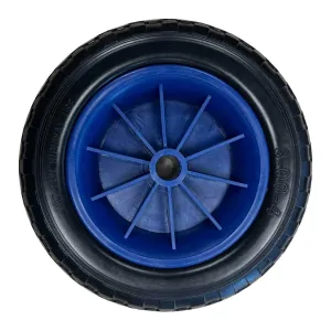 260mm Flat Free PU Foam / Plastic Wheel Fits MP437 - MP2295