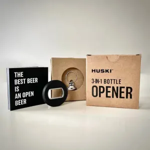 3 IN 1 BOTTLE OPENER KEYRING