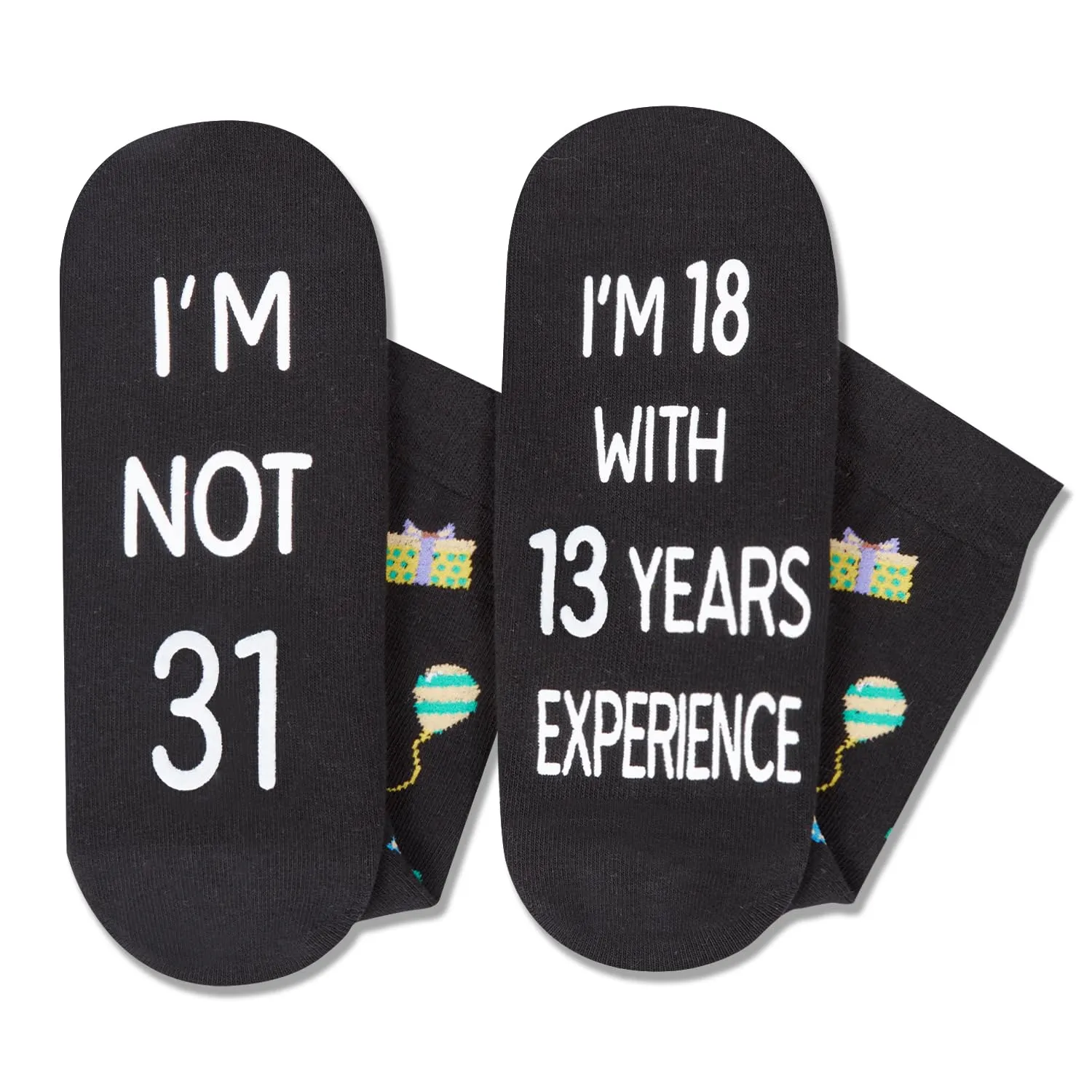 31st Years Old Birthday Gifts for Men - Socks for 31 Year Olds, 31st Birthday Socks, Gift Ideas for 31 Year Old Man Woman