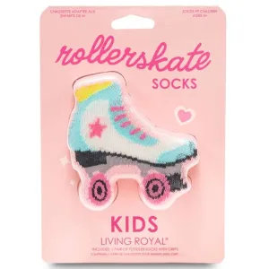 3D Roller Skate Crew Socks