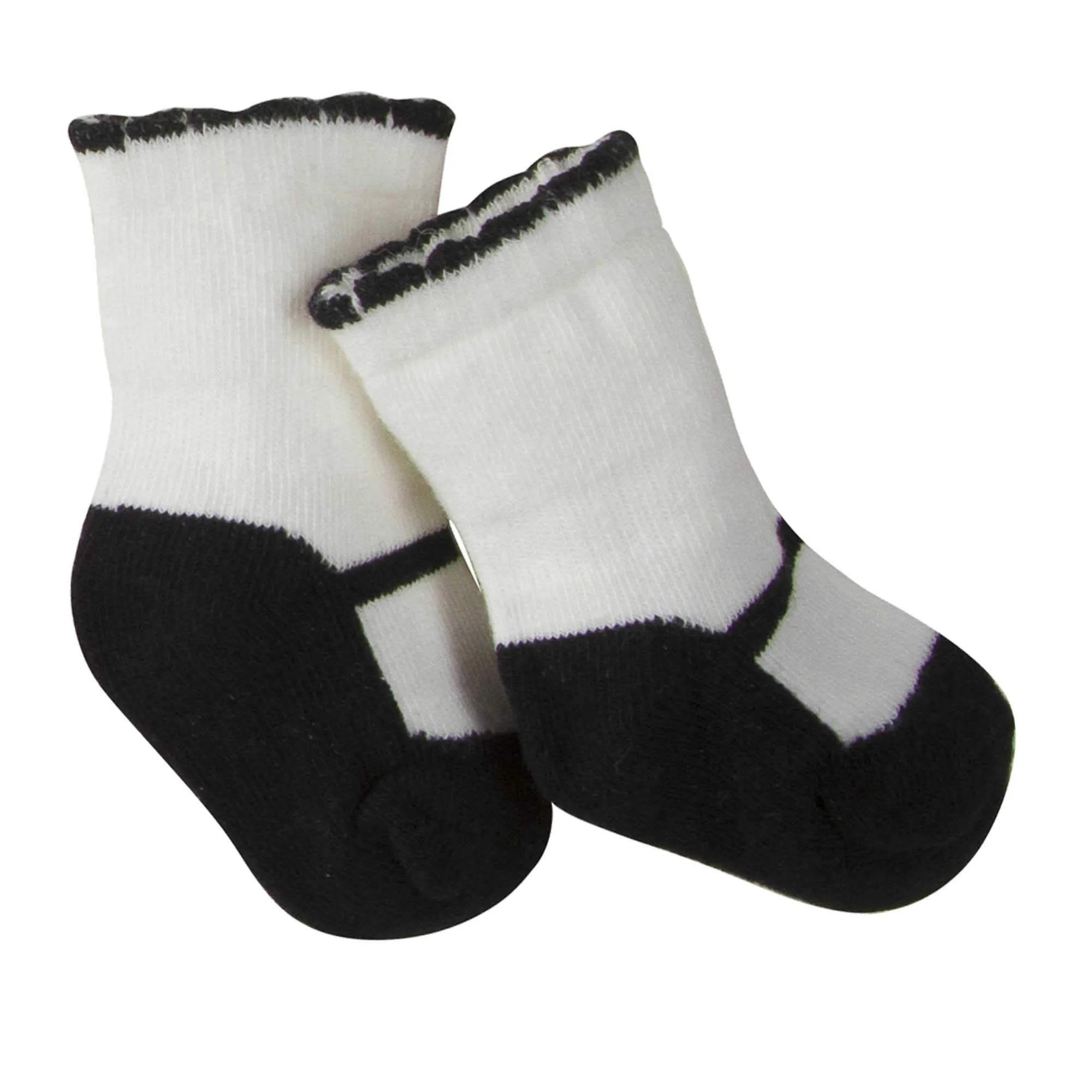 6-Pack Baby Girls Heart Wiggle Proof® Jersey Crew Socks