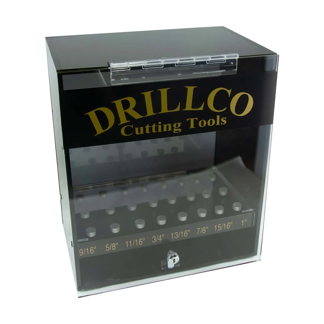 8 Pc SPR Flut Nitro Reamer Display - 4285N | Drillco 428N8D