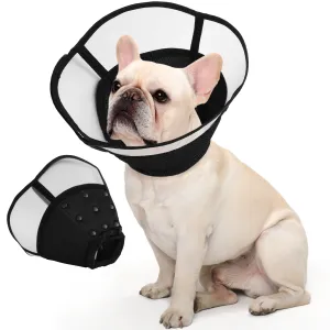 Adjustable Dog Cones for Dogs to Stop Licking