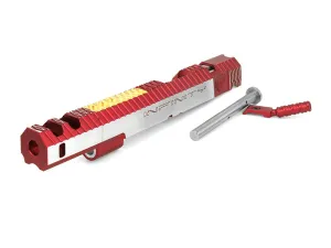 Airsoft Masterpiece Infinity IMM Cross Ver.3 (Diamond) Open Slide Kit (Red 2Tones)