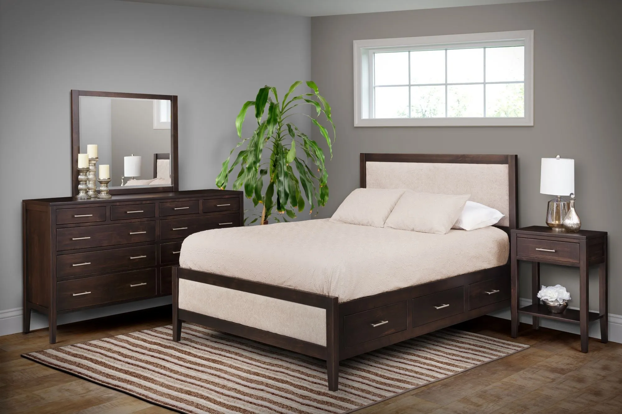Albany - Amish Hardwood Bedroom Set