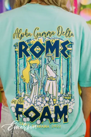 Alpha Gamma Delta Rome in the Foam Pocket Tee