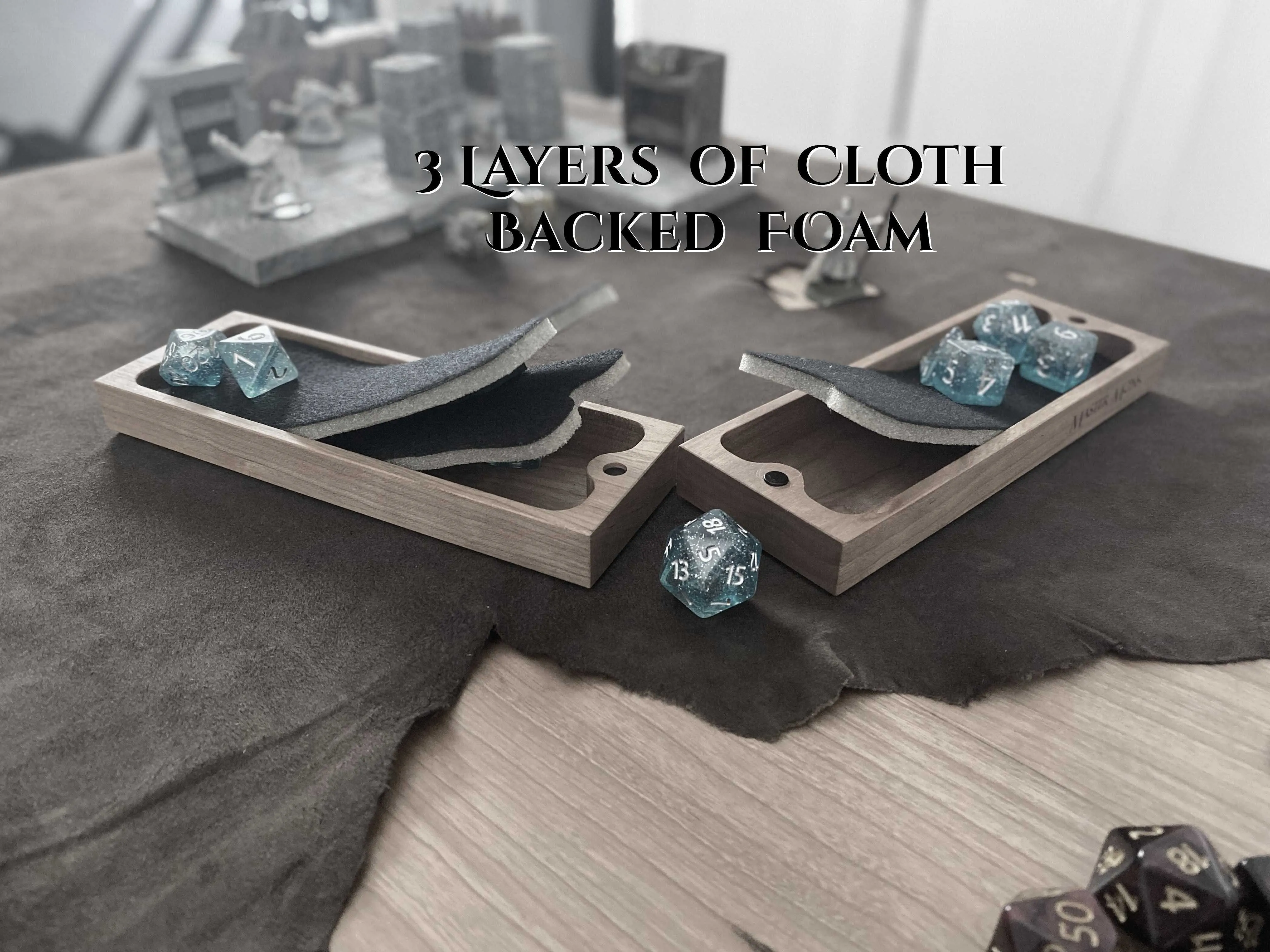 Amaranth Magnetic Dice Box - Nomads Armory