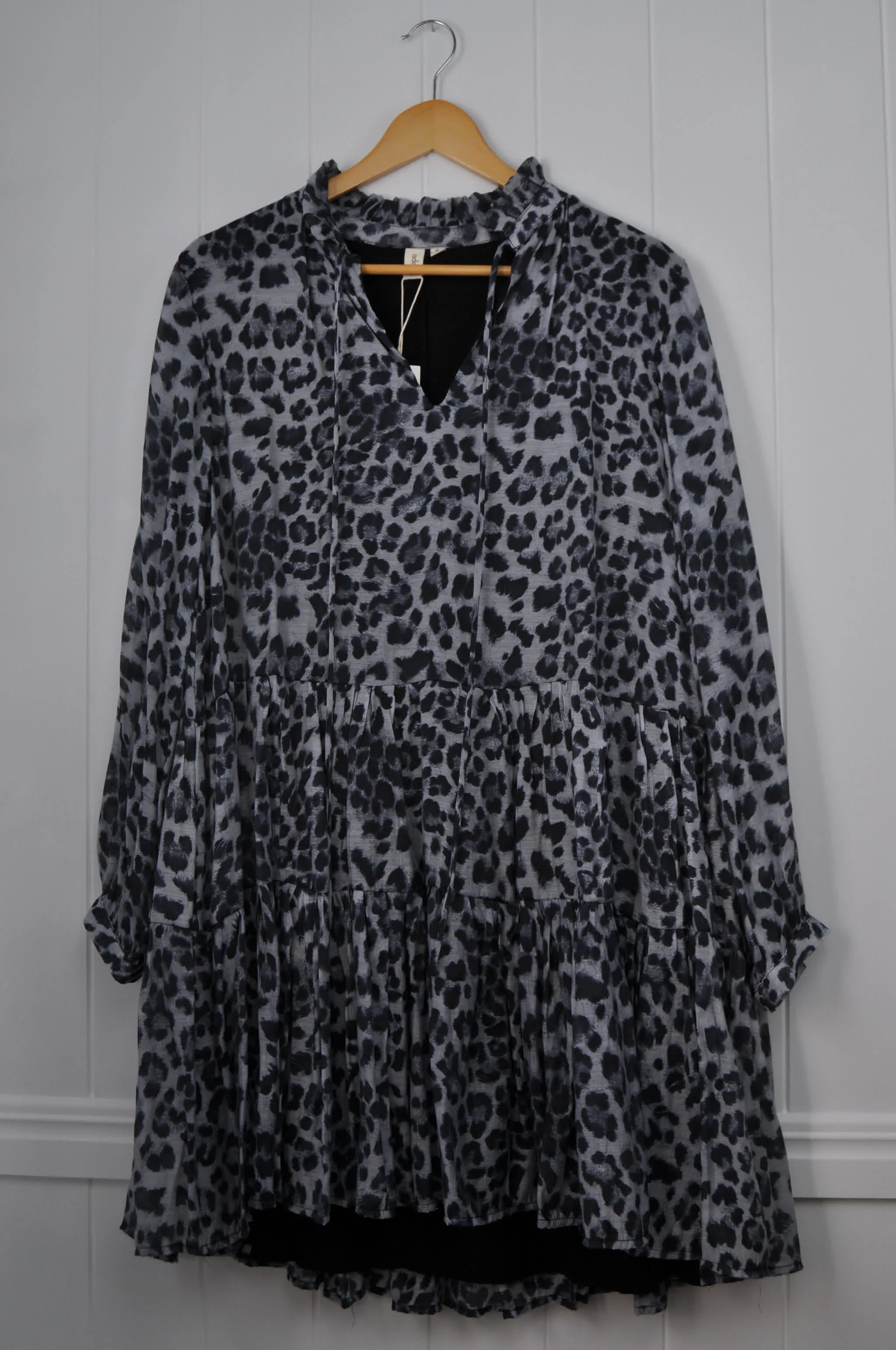 Angie Tiered Sheer Dress