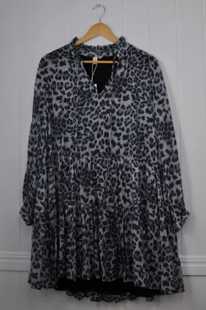 Angie Tiered Sheer Dress