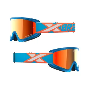 Antiparra EKS Flat Out Mirror Cyan/Flo Orange/white