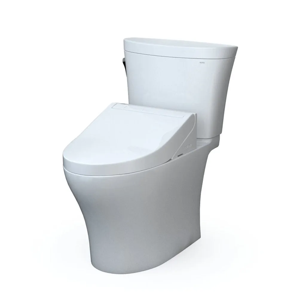 Aquia IV Arc - Washlet  C5 Complete Dual Flush Two Piece Toilet - Floor Mount - 19" Vitreous China/Cotton