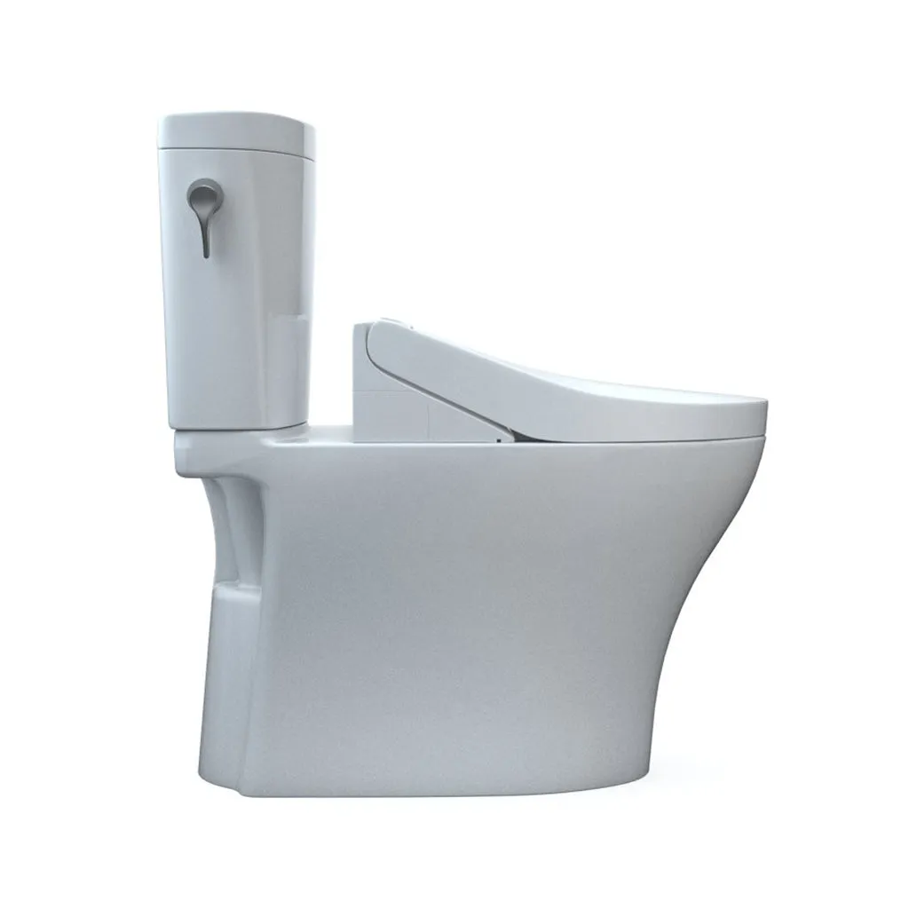 Aquia IV Arc - Washlet  C5 Complete Dual Flush Two Piece Toilet - Floor Mount - 19" Vitreous China/Cotton