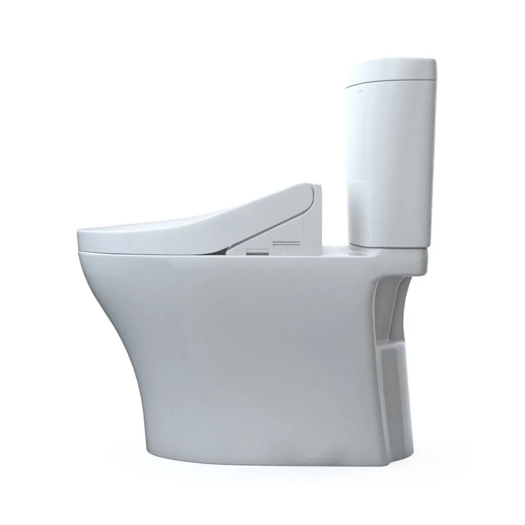 Aquia IV Arc - Washlet  C5 Complete Dual Flush Two Piece Toilet - Floor Mount - 19" Vitreous China/Cotton