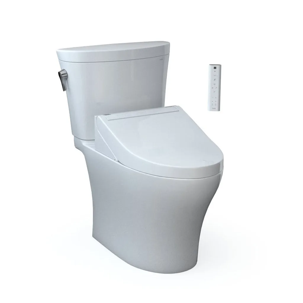 Aquia IV Arc - Washlet  C5 Complete Dual Flush Two Piece Toilet - Floor Mount - 19" Vitreous China/Cotton