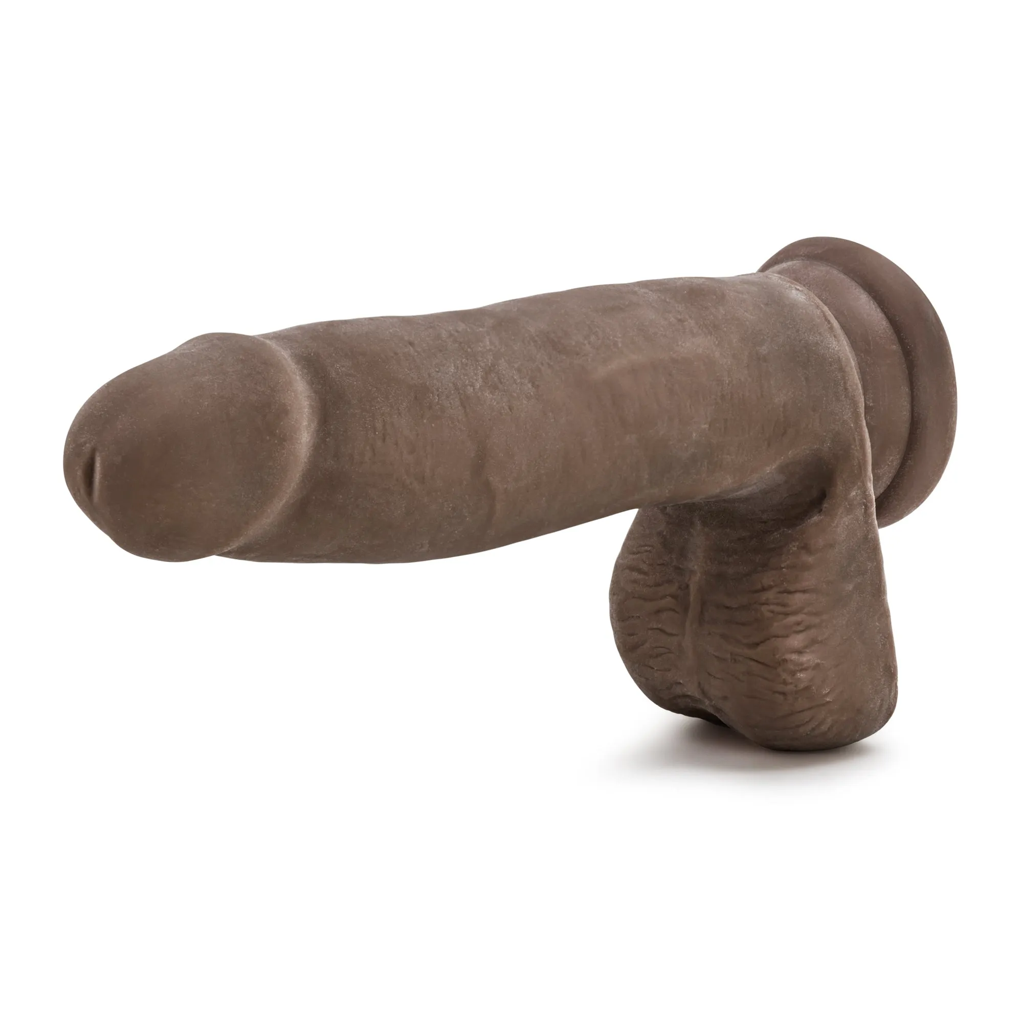 Au Naturel - 7&quot; Sensa Feel Dildo - Chocolate