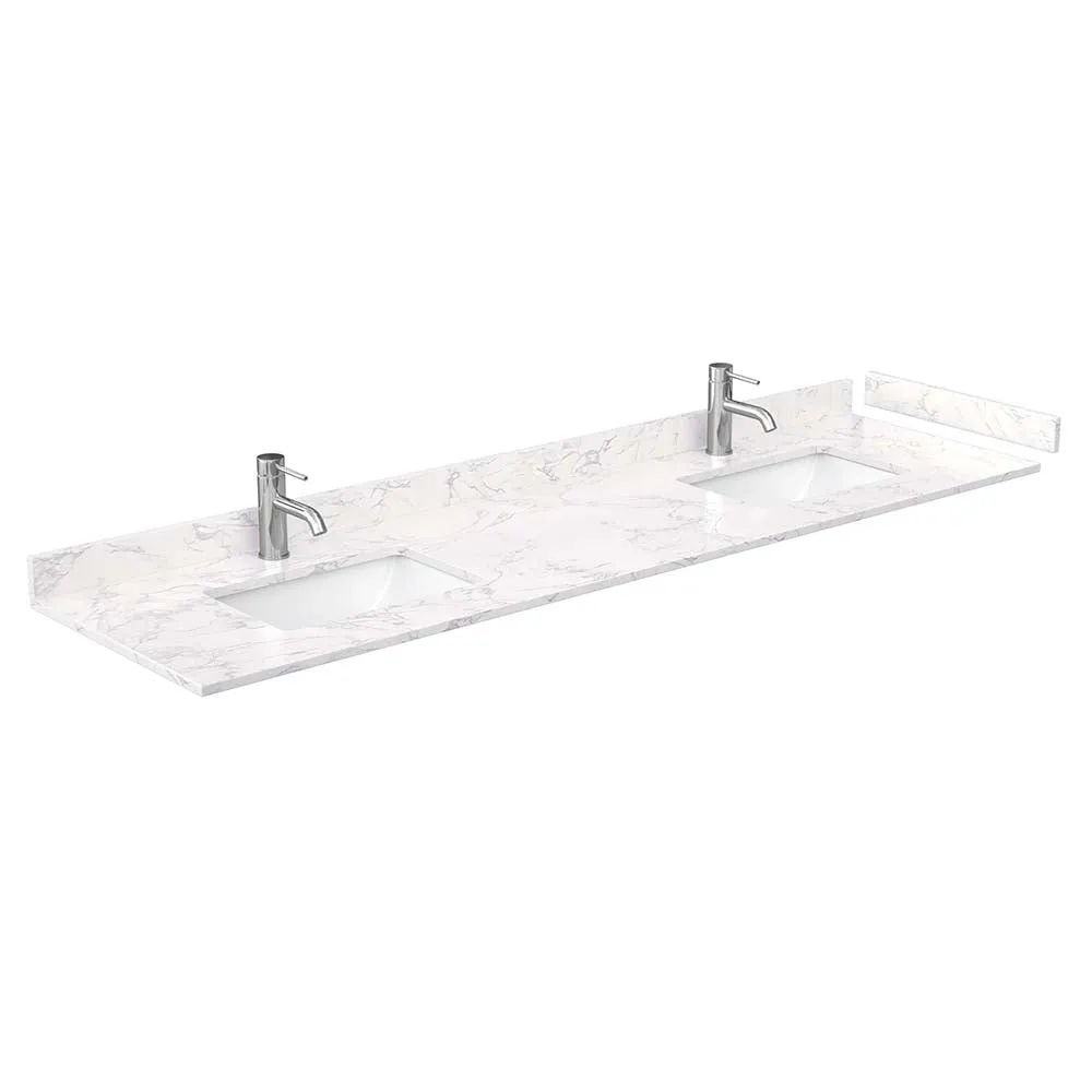 Avery 80 Inch Double Bathroom Vanity in Dark Gray
