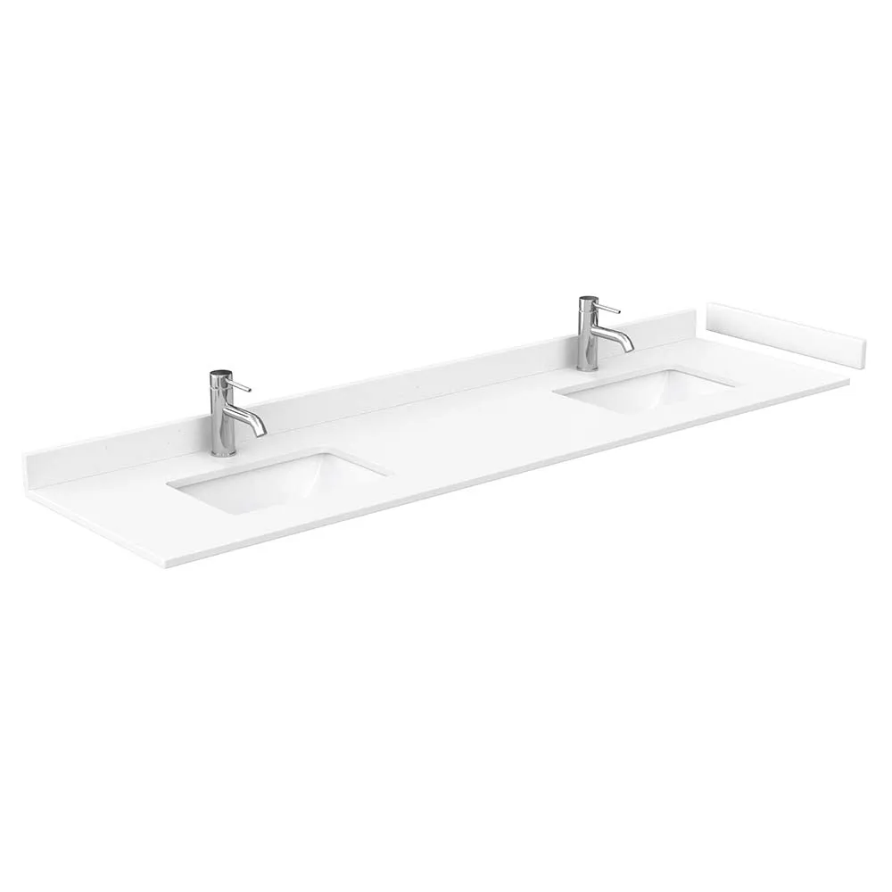 Avery 80 Inch Double Bathroom Vanity in Dark Gray