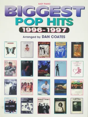 Biggest Pop Hits 1996-1997, Easy Piano