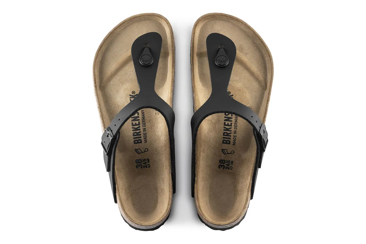 Birkenstock Gizeh R Black Birko-Flor Unisex