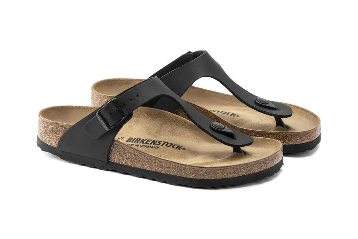 Birkenstock Gizeh R Black Birko-Flor Unisex