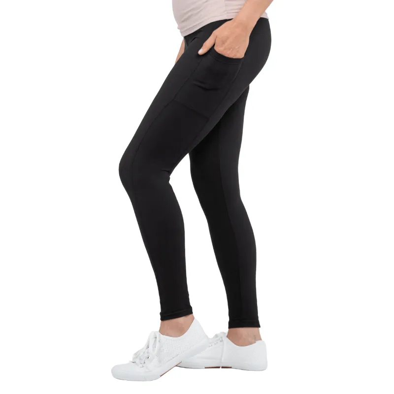 Black Deluxe Pocket Leggings