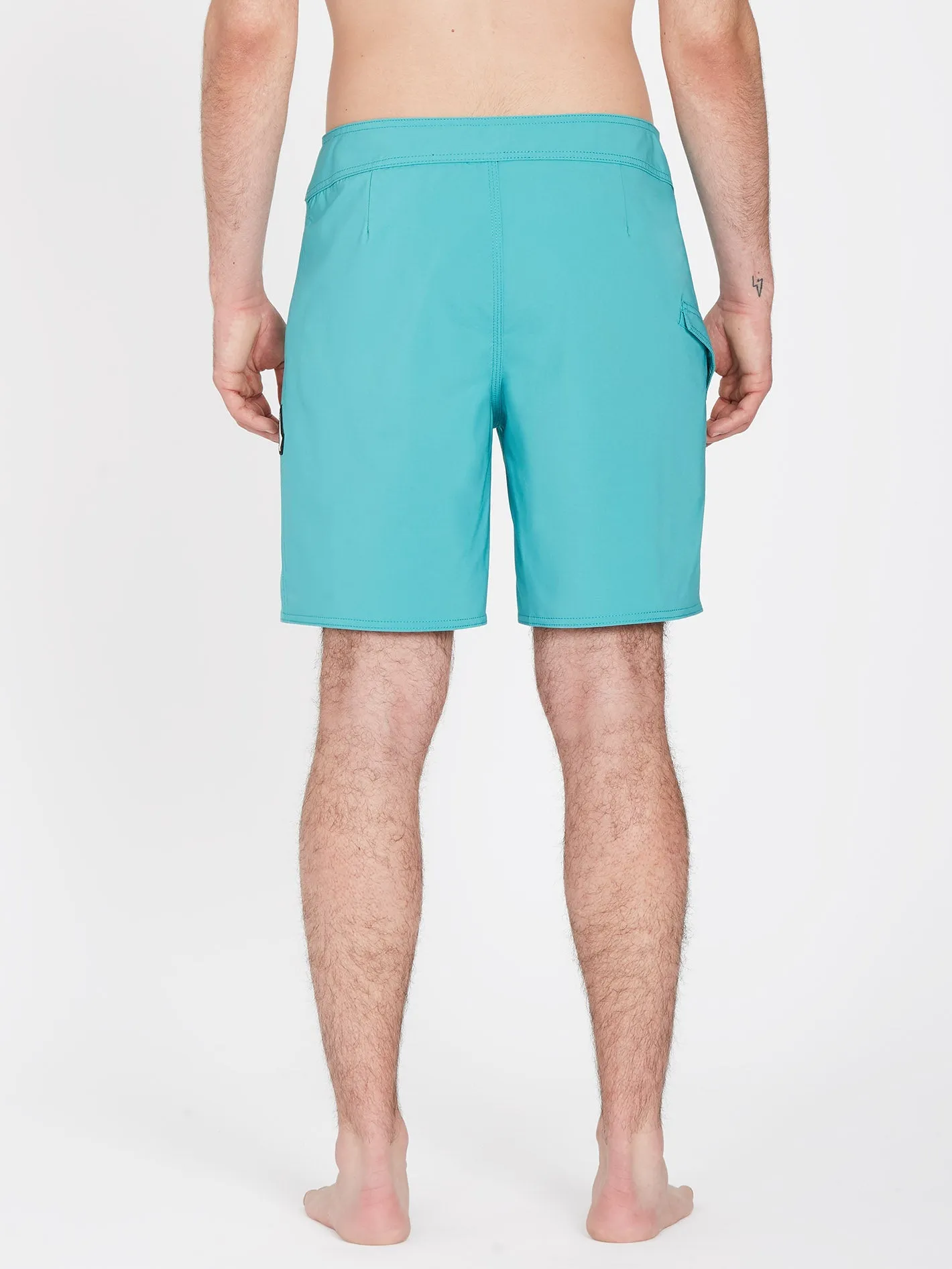 Boardshort Lido Solid Mod 18" - TEMPLE TEAL