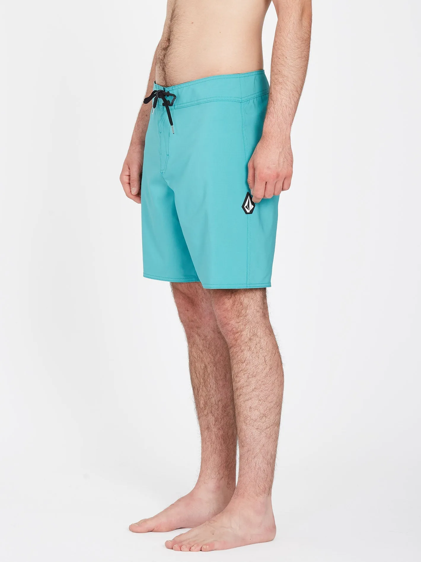 Boardshort Lido Solid Mod 18" - TEMPLE TEAL