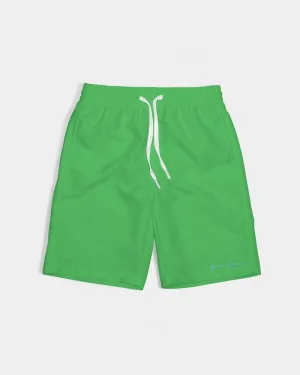 Boys Green Swim Trunk