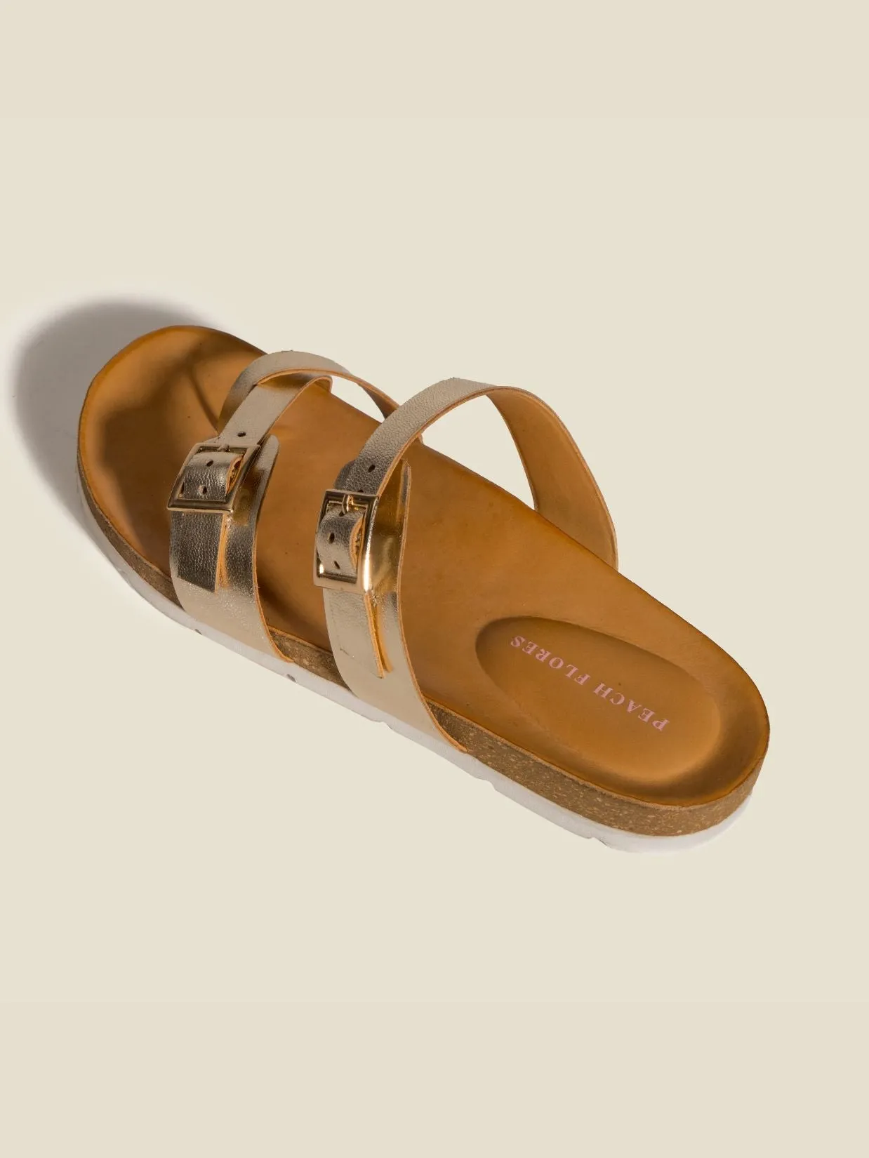 Brescia Leather Slides