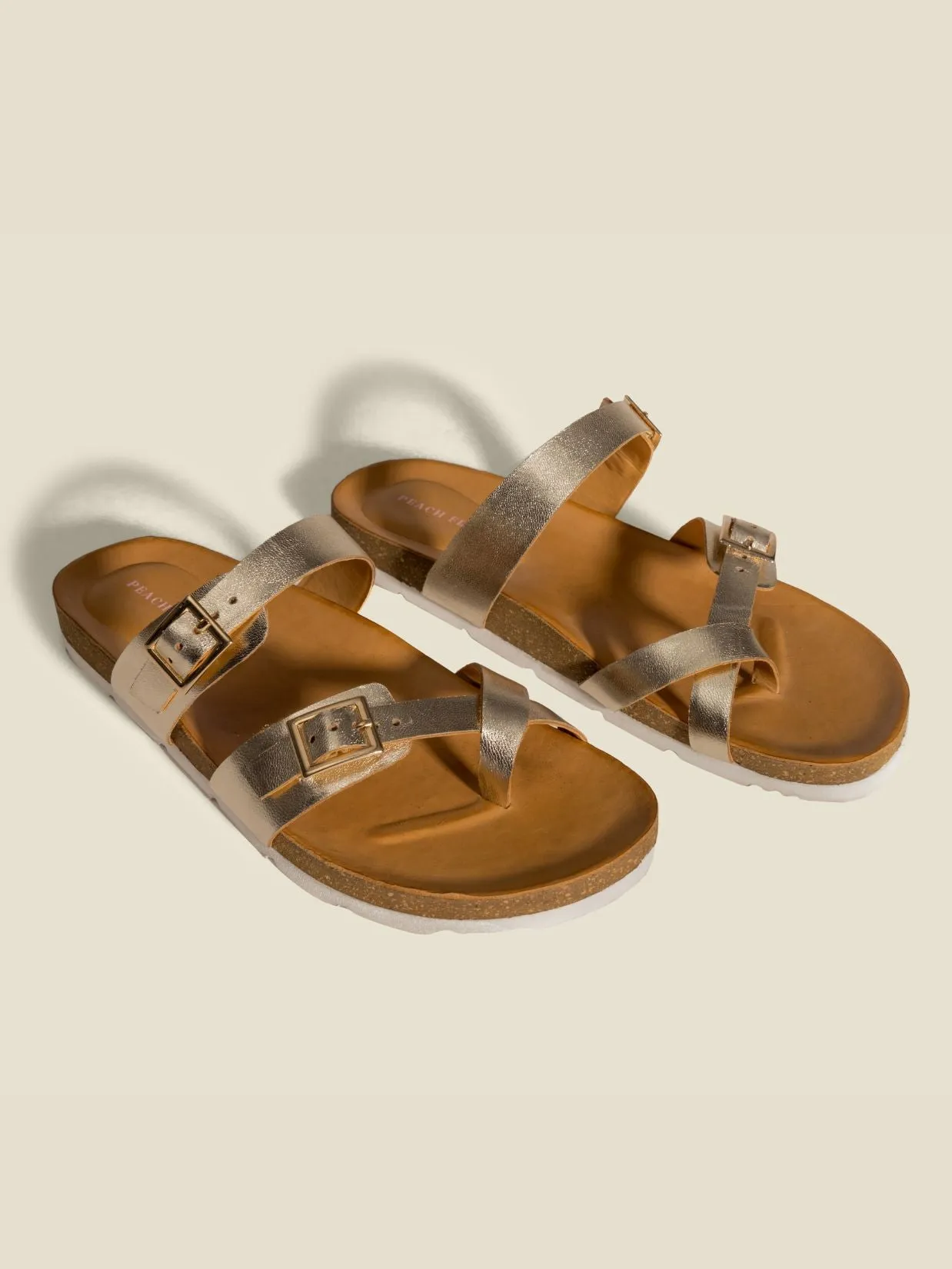 Brescia Leather Slides