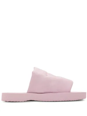 Burberry EKD-debossed leather slides