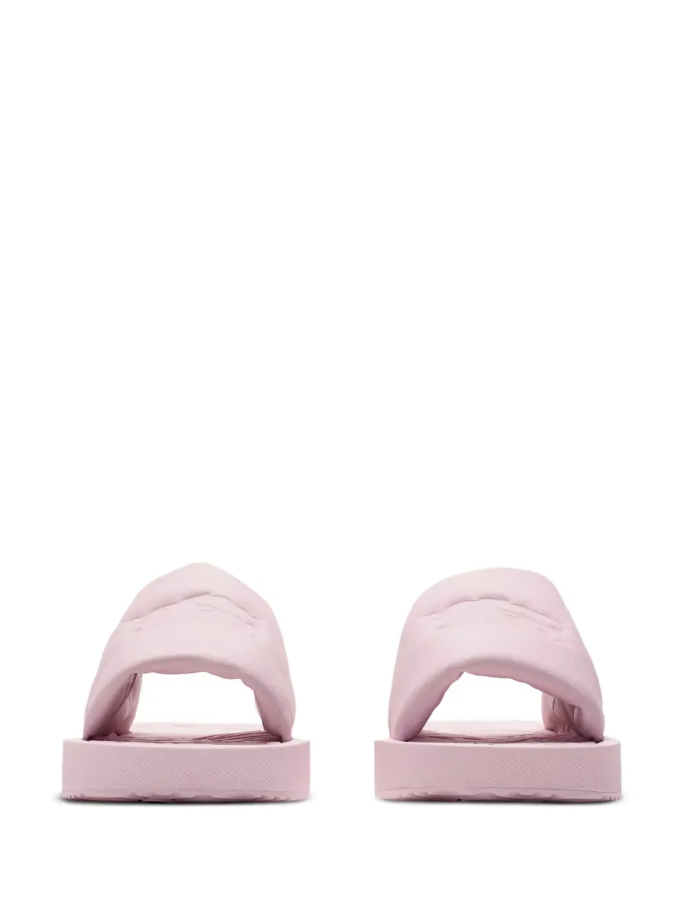 Burberry EKD-debossed leather slides