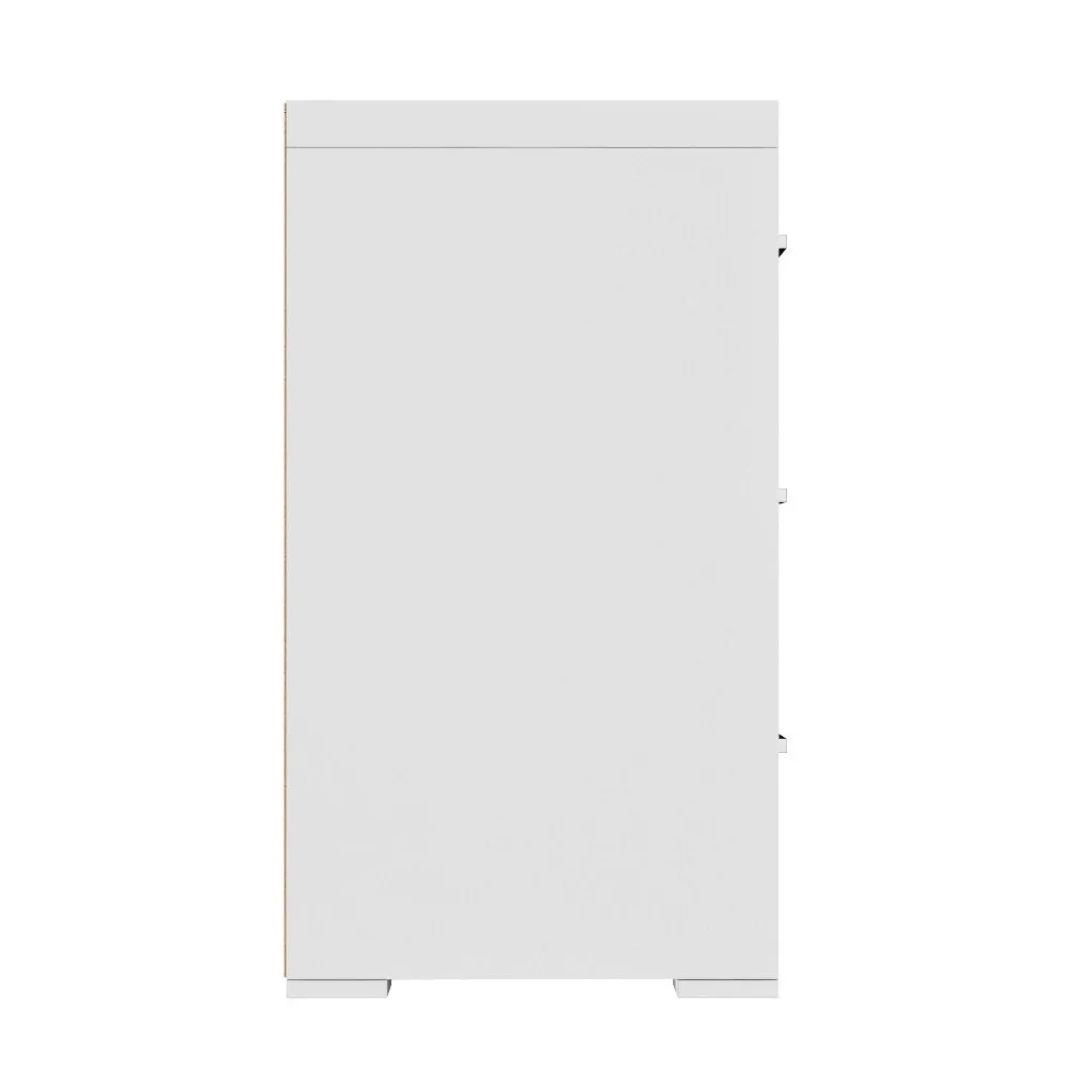 Bureay 3 drawer - Alpine - wood barn and white