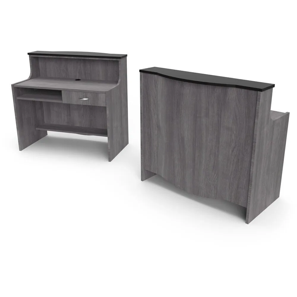 Cameo Reception Desk / Modern Salon Reception Desk by Collins