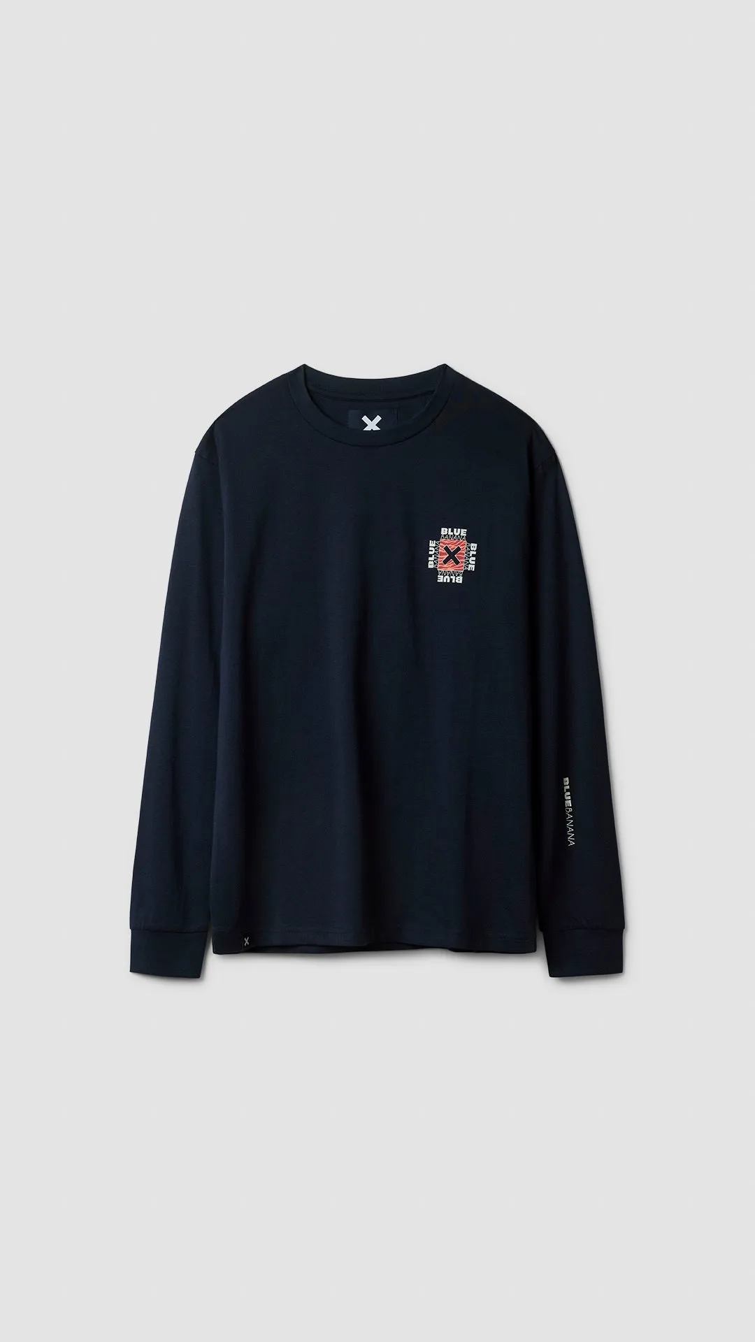 CAMISETA LS FOAM AZUL MARINO
