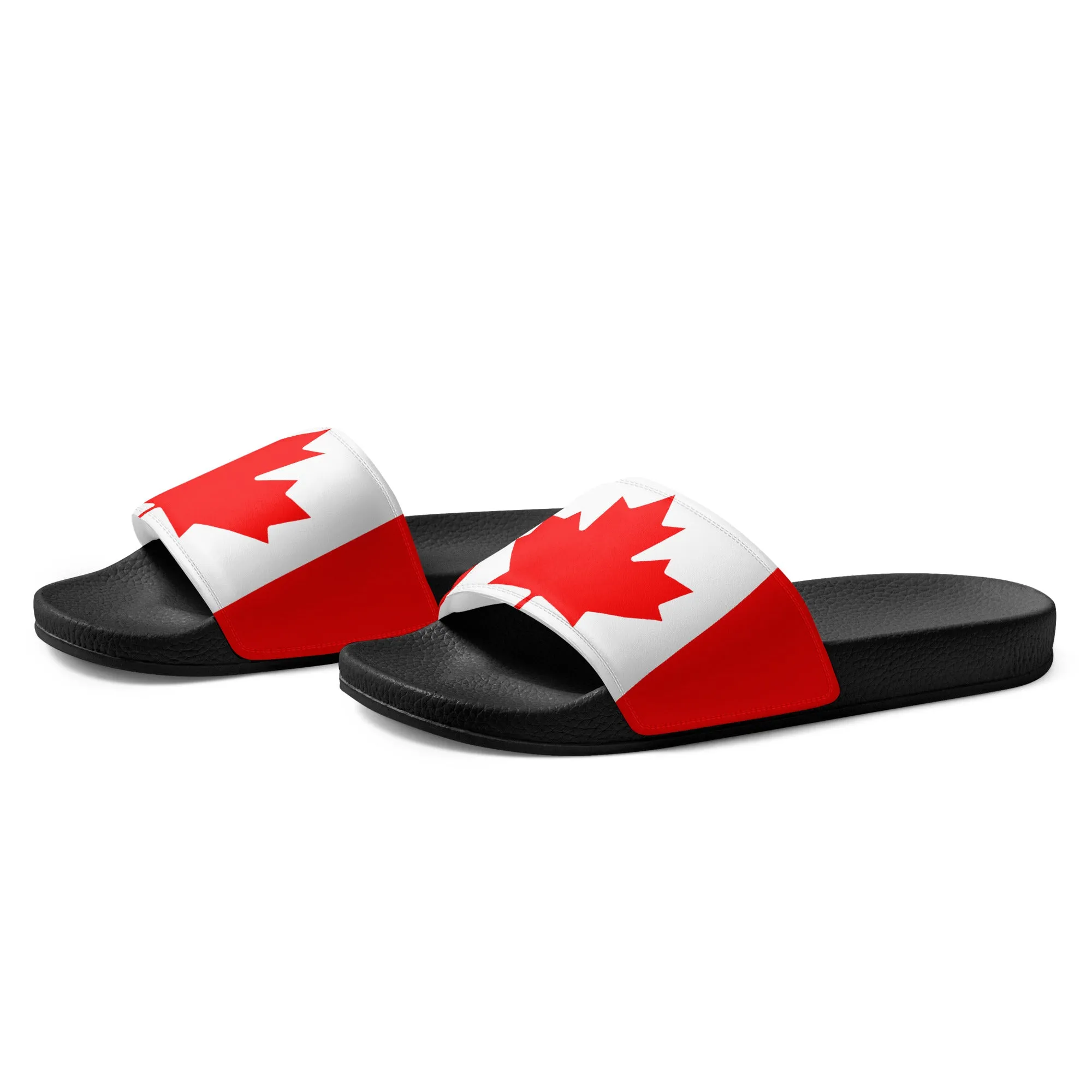 Canada Flag - Sustainably Made Men’s slides