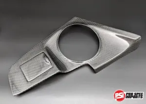 Carbon Fibre A80 (Mk4) Supra Gear Shifter Surround   Ash Tray Lid   Window Switch Cover 3pc Set