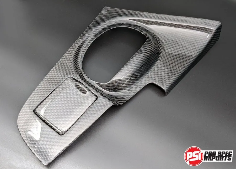 Carbon Fibre A80 (Mk4) Supra Gear Shifter Surround   Ash Tray Lid   Window Switch Cover 3pc Set