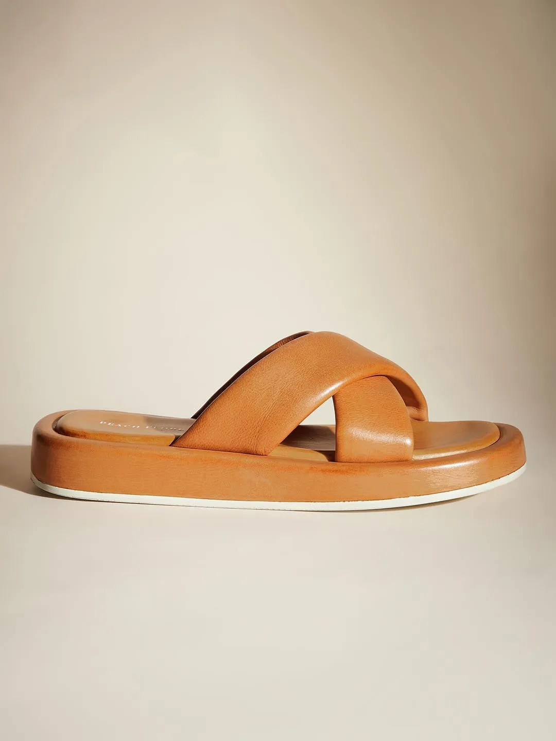Catherine Leather Slides