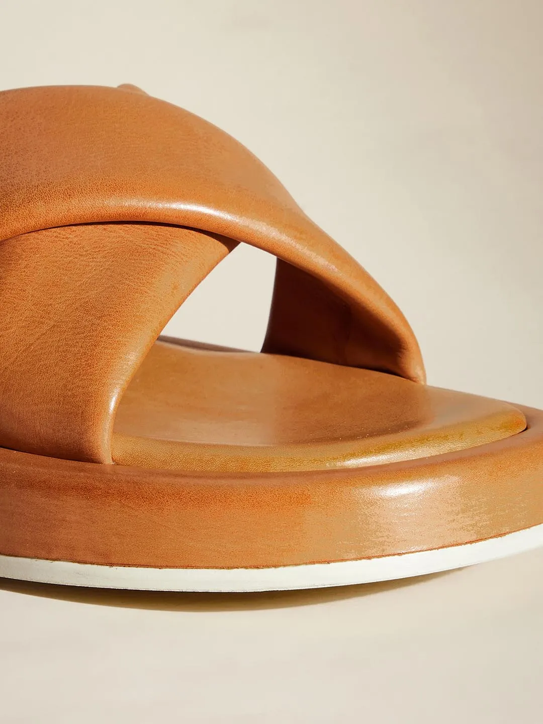 Catherine Leather Slides