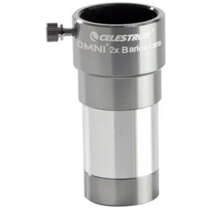 Celestron 1.25" Omni 2X Barlow Lens - 93326