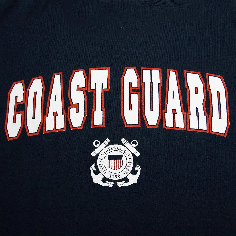 Coast Guard Arch Seal Crewneck (Navy)
