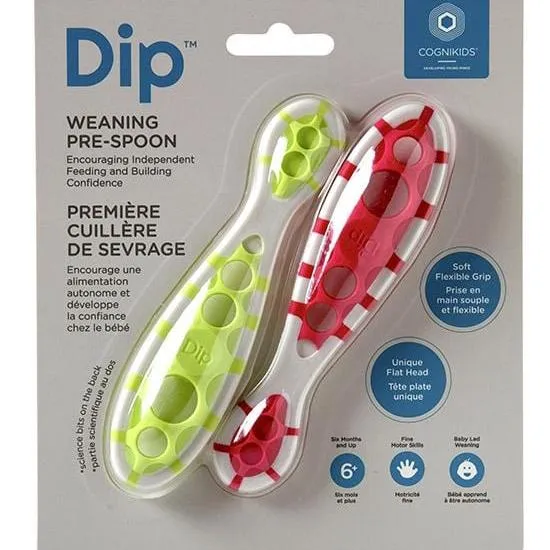 Cognikids Dip® – Weaning Pre-Spoon - Apple/Rose