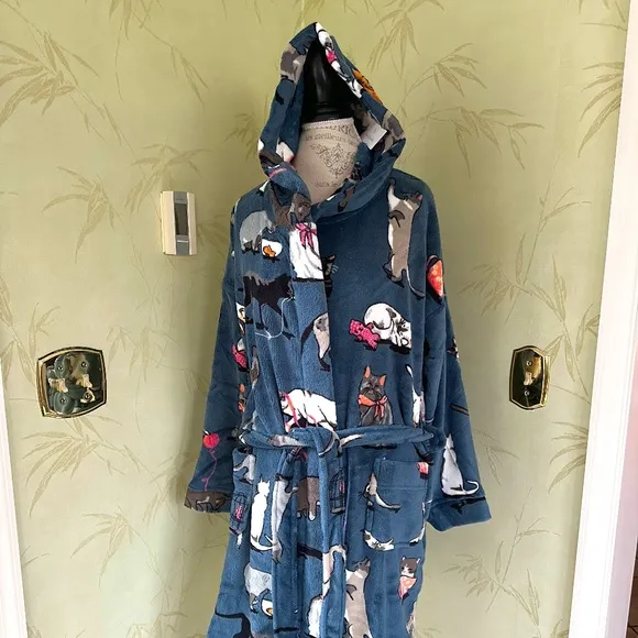 COPY - VERA BRADLEY CAT'S MEOW ROBE:NWT  2X/3X