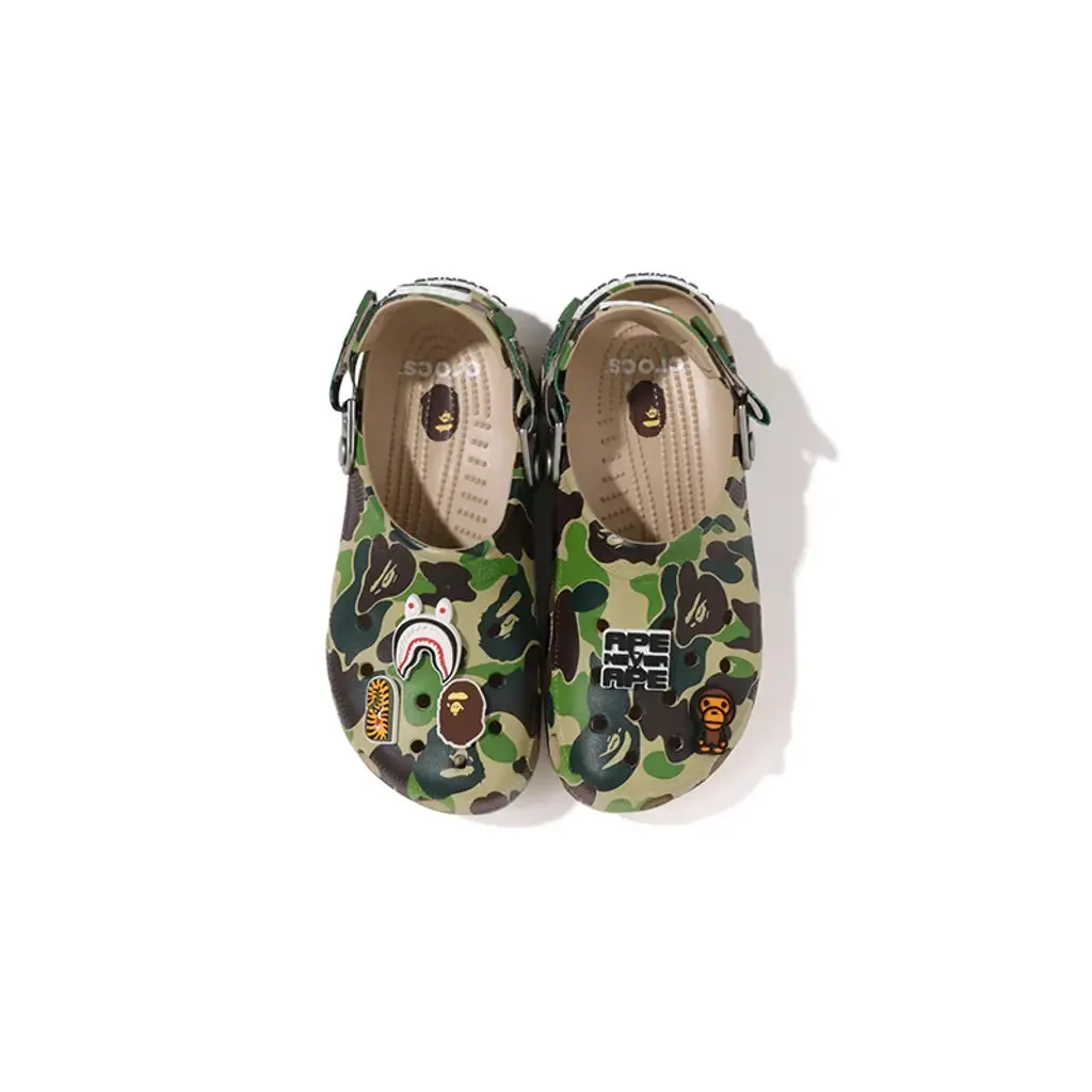 Crocs x A Bathing Ape Classic Clog 'ABC Camo Green'