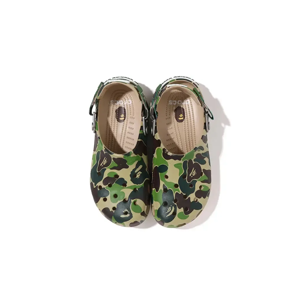 Crocs x A Bathing Ape Classic Clog 'ABC Camo Green'