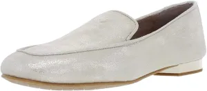 Donald Pliner | Honey Metallic Loafers | Platino Tumbled Metallic | 6